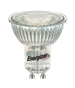 Energizer GU10 Lampadina LED 3,6W (345lm), 3000K, 36°, vetro pieno