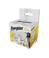 Energizer GU10 Lampadina LED 4,2W (345lm), 3000K, bianco caldo, 2 pz.
