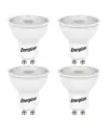 Energizer GU10 Lampadina LED 4,9W (345lm), 3000K, bianco caldo, 4 pz.