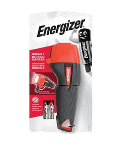 Energizer Impact Rubber Light con 2 batterie AA
