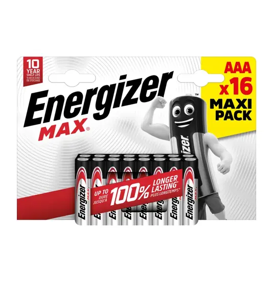 Energizer Max AAA / E92 (16 pezzi in blister)