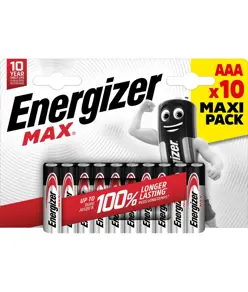 Energizer Max AAA / E92 (blister da 10 pezzi)
