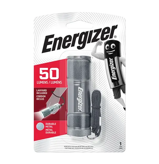 Energizer Metal Light per 3 batterie AAA (senza batterie)