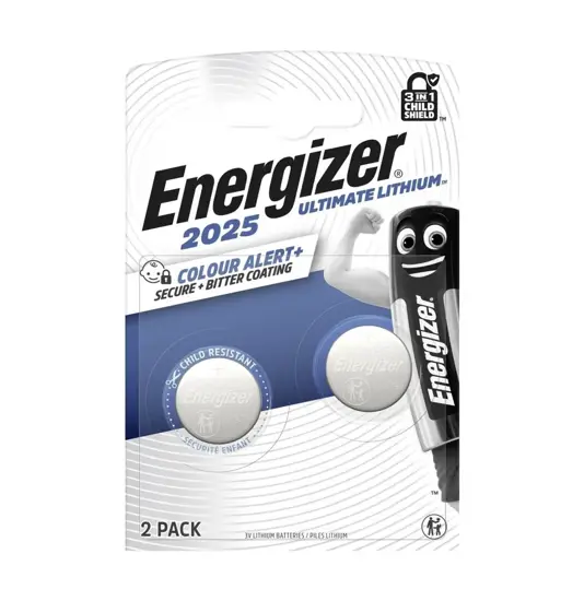 Energizer Ultimate Lithium CR2025 2 pz.