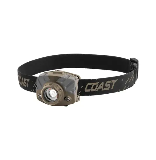FL65 lampada frontale - camouflage - (415 lumen) - confezione blister Coast