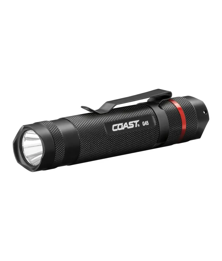 G45 lanterna portatile 400 lumen - in confezione blister Coast, un'intensità del raggio superiore fino a 160 metri