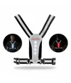 Gilet catarifrangente con luce LED e tasca portacellulare Japcell
