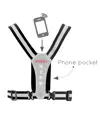 Gilet catarifrangente con luce LED e tasca portacellulare Japcell