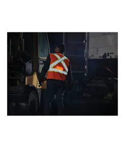 Gilet di sicurezza con luce LED Coast SV350