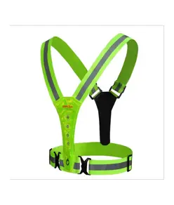 Gilet riflettente con luce LED Japcell