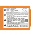 HBC Radiomatic Keynote 3,6V 2000mAh Ni-MH Kranbatterie