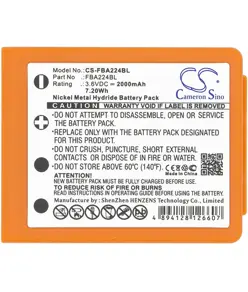 HBC Radiomatic Keynote 3,6V 2000mAh Ni-MH Kranbatterie