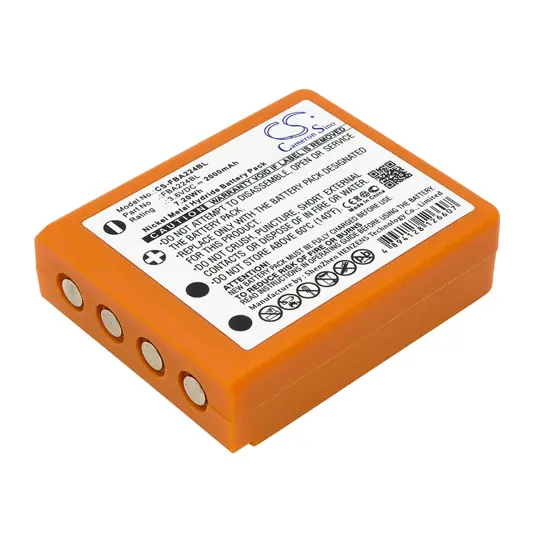 HBC Radiomatic Keynote 3,6V 2000mAh Ni-MH Kranbatterie