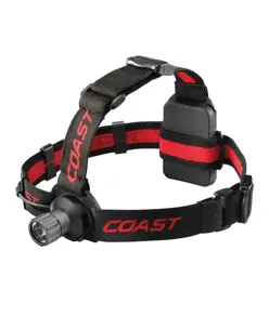 HL40 Torcia frontale (300 lumen) - in confezione per il punto vendita Coast