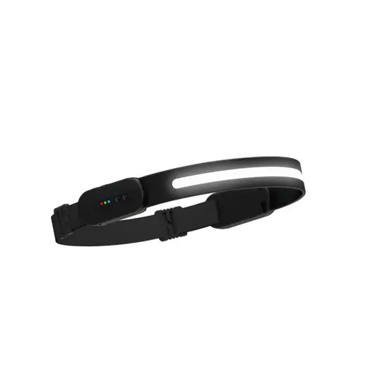 HLSA350 Lampada frontale ricaricabile con sensore, bluetooth e altoparlante - 350 lumen Japcell