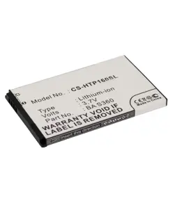 HTC Batteri BA S360 til bl.a. Topaz / Tattoo / Mega (Kompatibel)