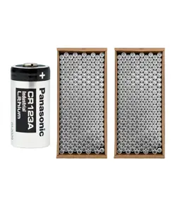 Industrial CR123A Batteri 400 Stk. Kasse - Bulk Panasonic
