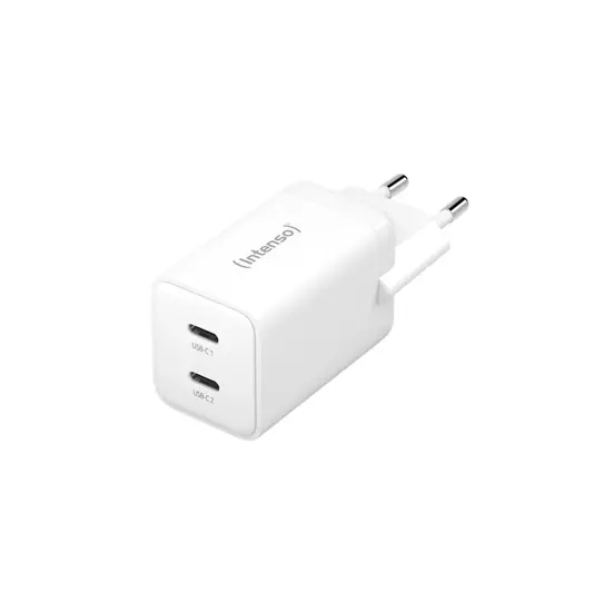 Intenso® Caricatore USB-C GaN Power 40W (2xUSB-C) PD 3.0/QC 4.0 Intenso