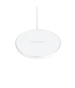Intenso® Caricatore Wireless MagSafe compatibile QI 15W con cavo USB-C e caricatore rapido 30W PD/QC. Bianco Intenso