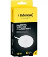 Intenso® Caricatore Wireless MagSafe compatibile QI 15W con cavo USB-C e caricatore rapido 30W PD/QC. Bianco Intenso