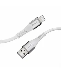 Intenso® Cavo di ricarica e dati USB-A a Lightning, 27W/MFI – 1,5 m Intenso
