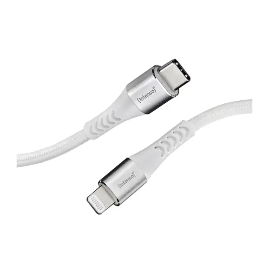 Intenso® Cavo di ricarica e dati USB-C a Lightning, 27W/PD/MFI – 1,5 m Intenso