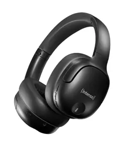 Intenso® O400HA Cuffie Over-ear Wireless con cancellazione attiva del rumore - Nero Intenso