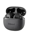 Intenso® T300A Auricolari In-Ear Wireless con cancellazione attiva del rumore – Nero Intenso