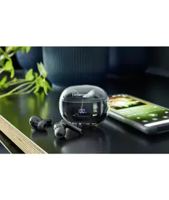 Intenso® T310AE Auricolari In-Ear Wireless con Active Noise Cancelling e ENC Intenso