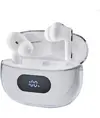 Intenso® T312AE Auricolari In-Ear Wireless con cancellazione attiva del rumore e ENC – Bianco Intenso