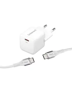 Intenso® USB-C GaN Caricatore 30W PD/QC incl. Cavo USB-C Intenso