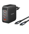 Intenso® USB-C GaN Multiport Power Adapter – 140W Power Delivery + Cavo USB-C Intenso