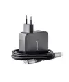 Intenso® USB-C GaN Multiport Power Adapter – 140W Power Delivery + Cavo USB-C Intenso