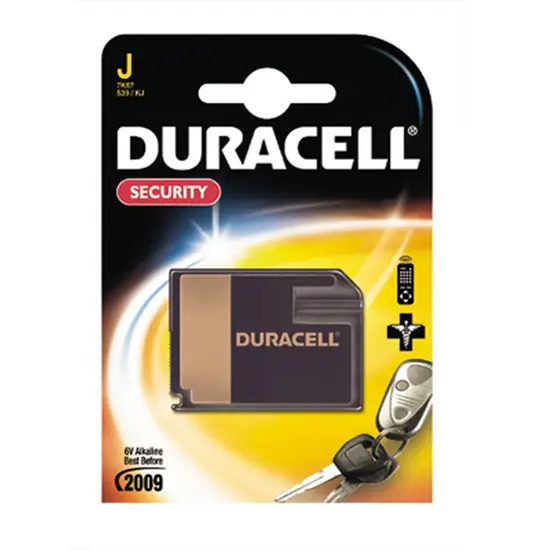 J / 7K67 Foto batteri duracell