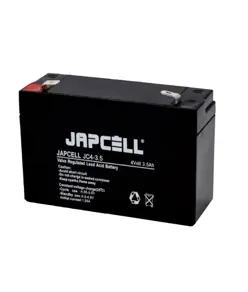 Japcell JC4-3.5 - Batteria al piombo da 4V 3,5Ah