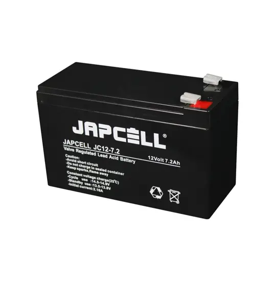JC12-7.2 F2 (6,3 mm) AGM Batteria Japcell