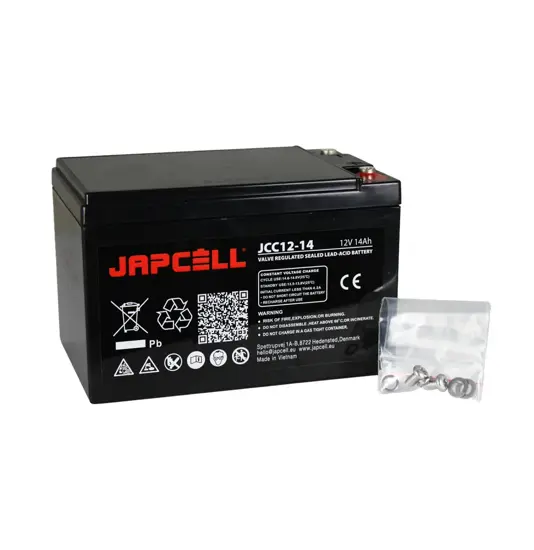 JCC12-14 Batteria AGM consumer per veicoli elettrici e macchine di piccole dimensioni Japcell