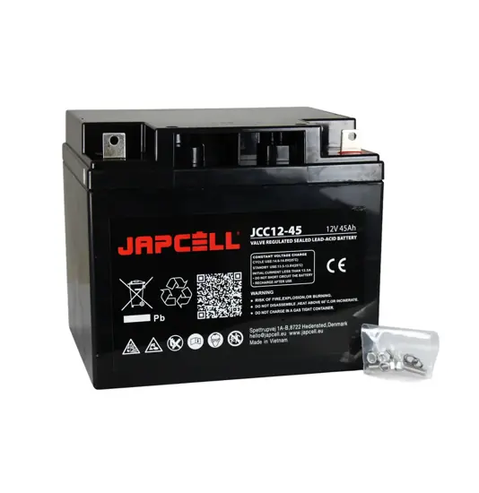 JCC12-45 Batteria di consumo AGM per scooter elettrici/scooter da cabina ecc. Japcell