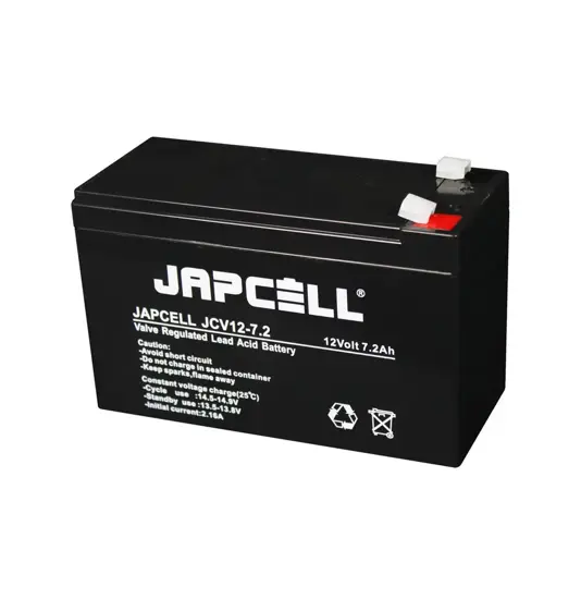 JCV12-7.2 F1 (4,8 mm) AGM Batteria al piombo nella qualità VDS Japcell