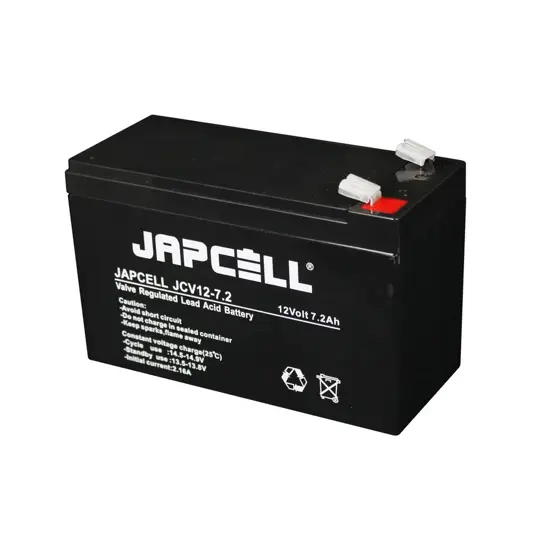 JCV12-7.2 F2 (6,3 mm) AGM Batteria al piombo nella qualità VDS Japcell