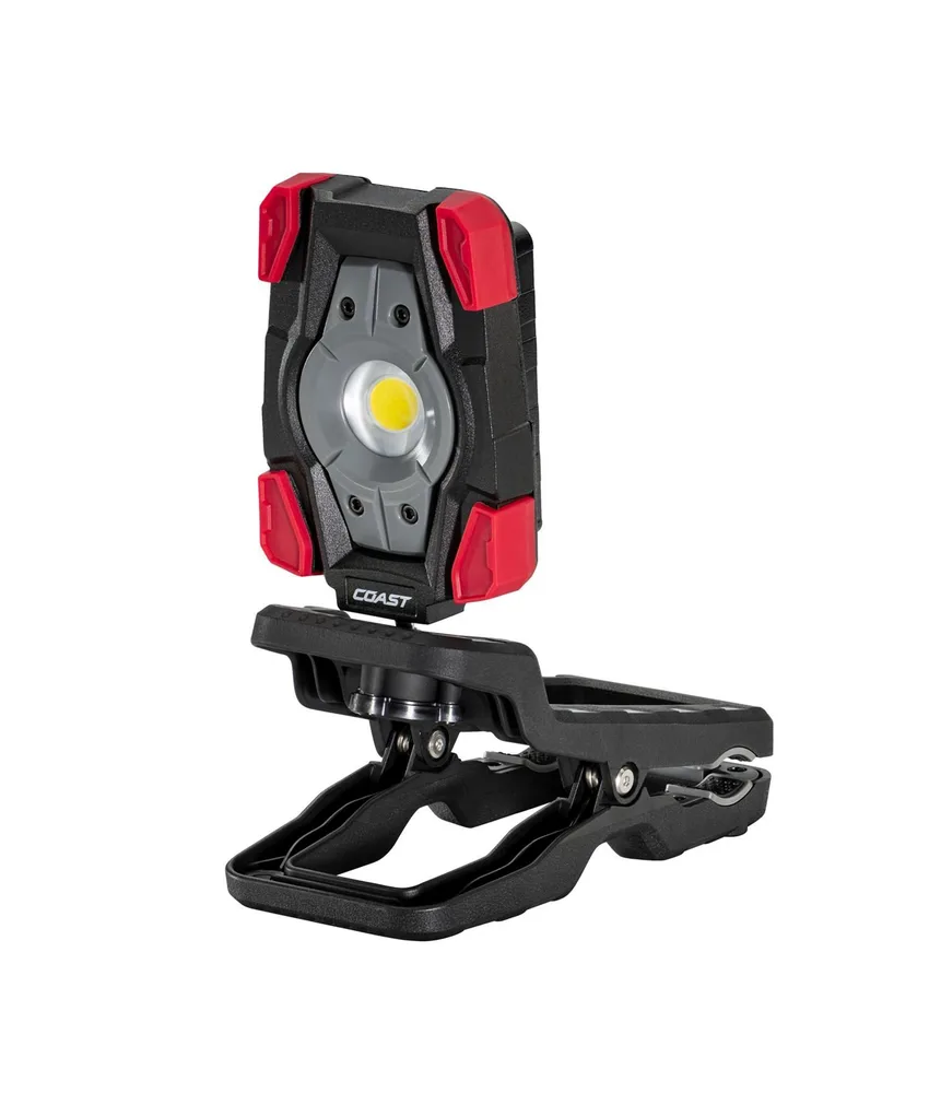 Lampada da lavoro ricaricabile Coast CL20R, 1750 lumen - luce può essere ruotata di 360° e inclinata di 115°