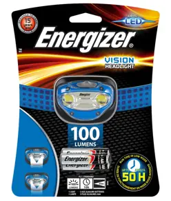 Lampada frontale Energizer Vision - 200 lumen