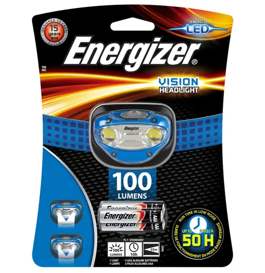 Lampada frontale Energizer Vision - 200 lumen