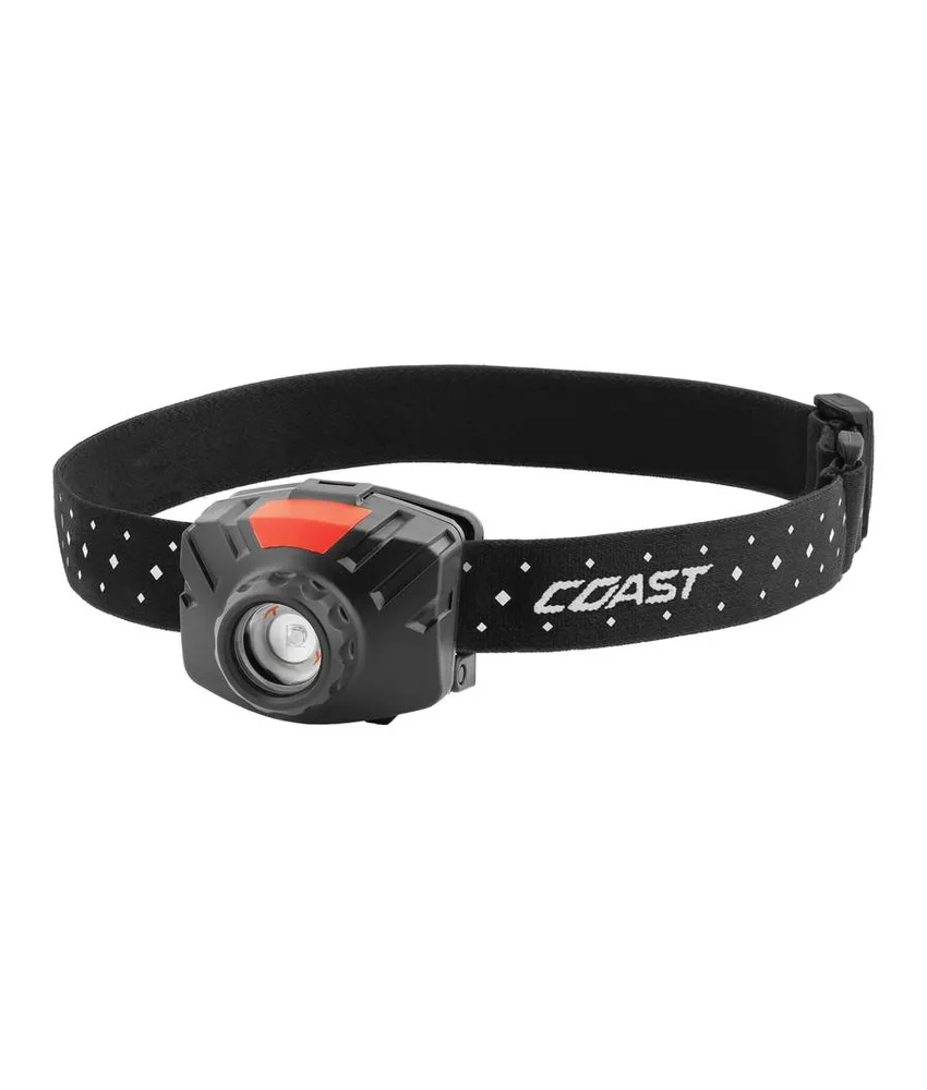lampada frontale FL60R - in confezione regalo Coast, 455 lumen e illuminando fino a 37 metri