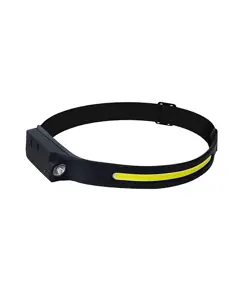 Lampada frontale ricaricabile HLS350 con sensore - 350 lumen Japcell