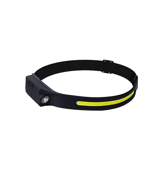 Lampada frontale ricaricabile HLS350 con sensore - 350 lumen Japcell
