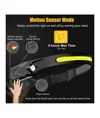 Lampada frontale ricaricabile HLS350 con sensore - 350 lumen Japcell