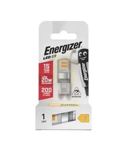 Lampadina LED Energizer G9 1,8W 200 Lumen Bianco caldo (2700K)