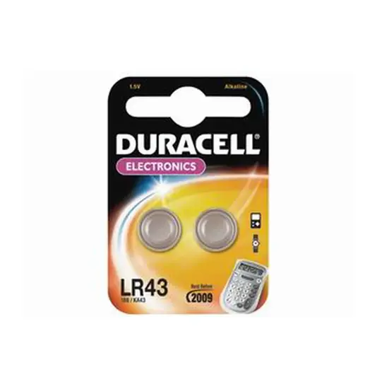 LR43 - Alkaline (2 stk.) duracell