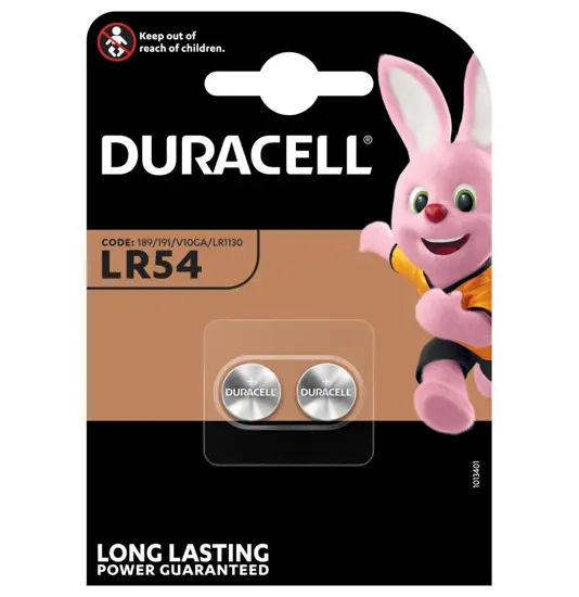 LR54 - Alkaline (2 stk.) duracell